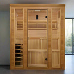 2025 Golden Designs “Engelberg Edition” 6 Person Traditional Indoor Steam Sauna - NW Immersion