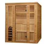 2025 Golden Designs “Engelberg Edition” 6 Person Traditional Indoor Steam Sauna - NW Immersion