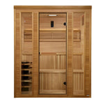 2025 Golden Designs “Engelberg Edition” 6 Person Traditional Indoor Steam Sauna - NW Immersion