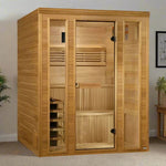 2025 Golden Designs “Engelberg Edition” 6 Person Traditional Indoor Steam Sauna - NW Immersion