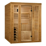 2025 Golden Designs “Engelberg Edition” 6 Person Traditional Indoor Steam Sauna - NW Immersion