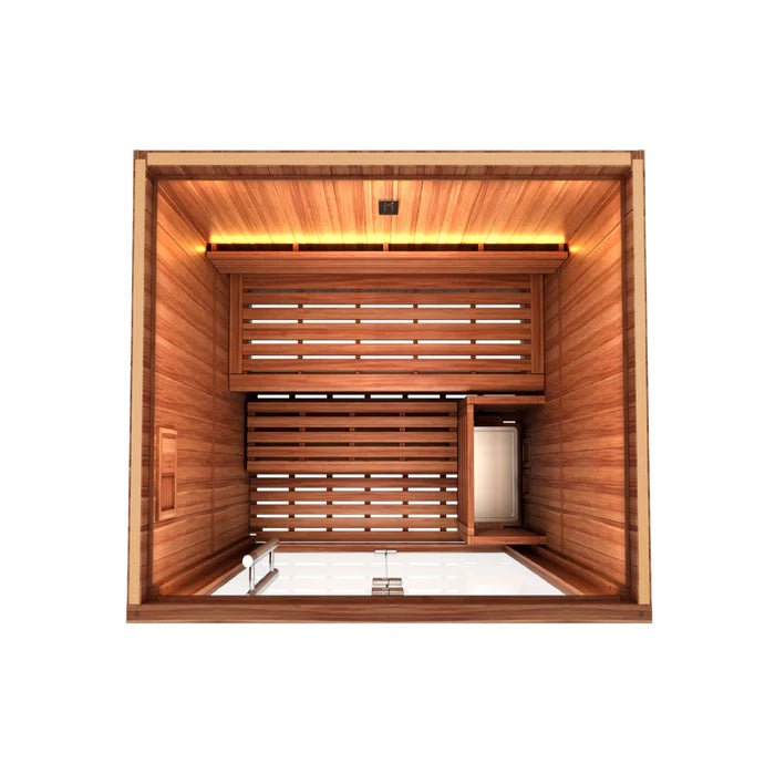 2025 Golden Designs Updated “Sundsvall Edition” 2 Person Traditional Sauna - NW Immersion