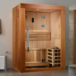 2025 Golden Designs Updated “Sundsvall Edition” 2 Person Traditional Sauna - NW Immersion