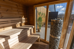 Leil Patio S, 4-5 Person Outdoor Sauna