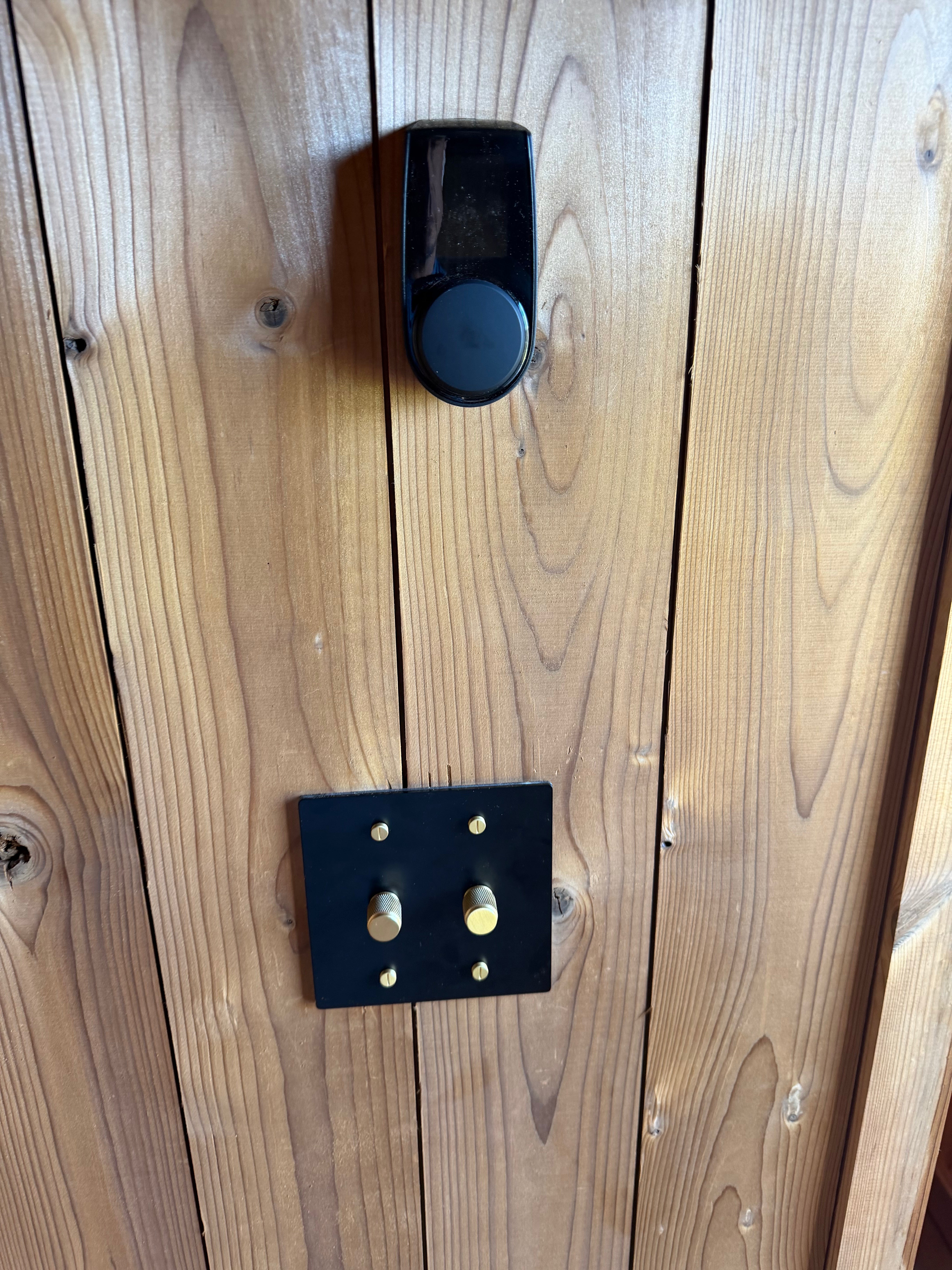 Cold Creek Sauna - NW Immersion - architectural controls