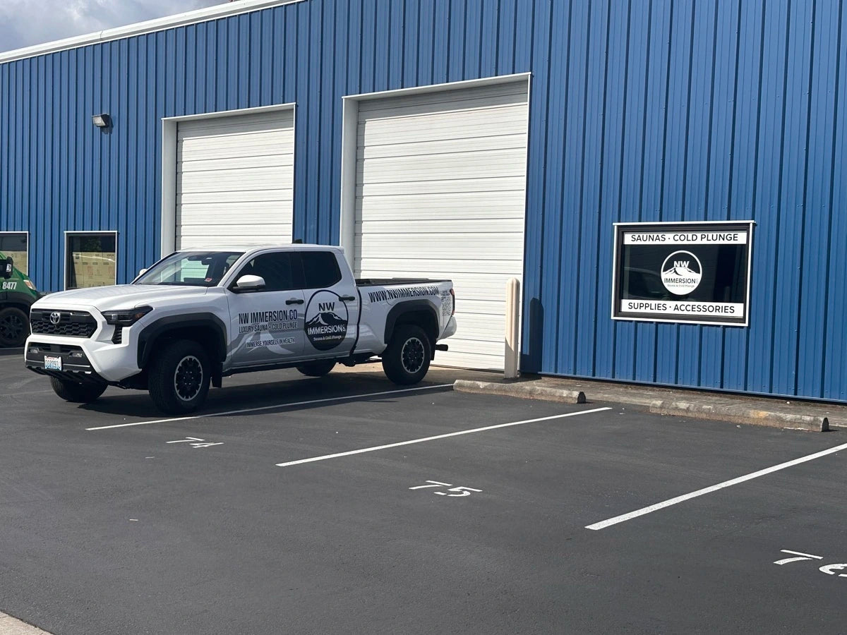Exterior of the NW Immersion showroom in Vancouver, Washington
