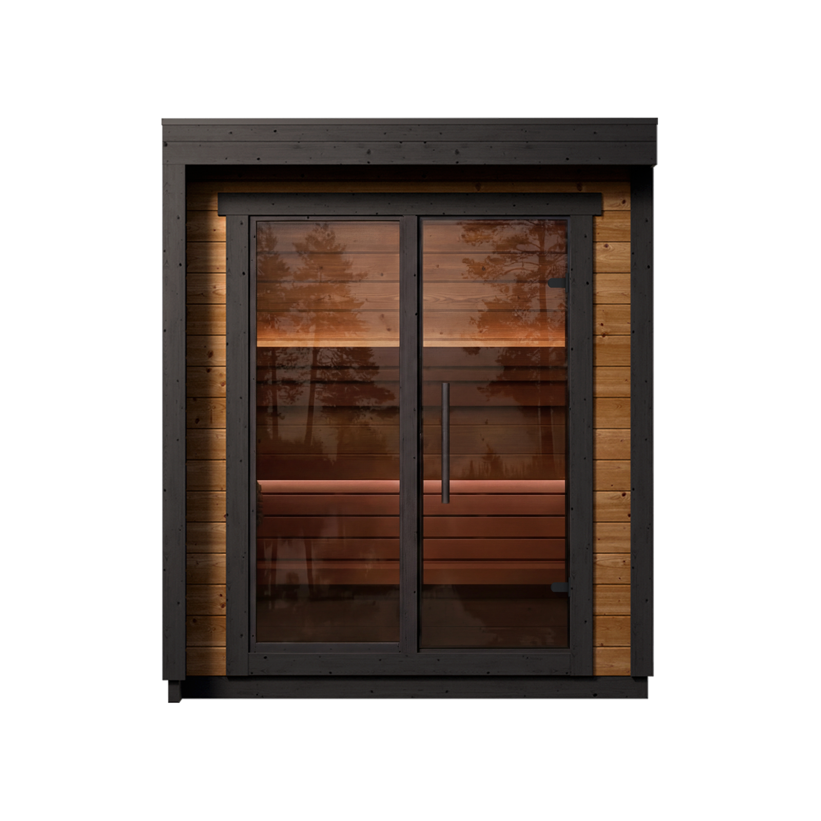 Leil Patio XXS 3 Person Outdoor Sauna