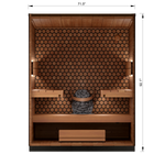 Leil Saunas Viva 180, 4-Person Outdoor Sauna
