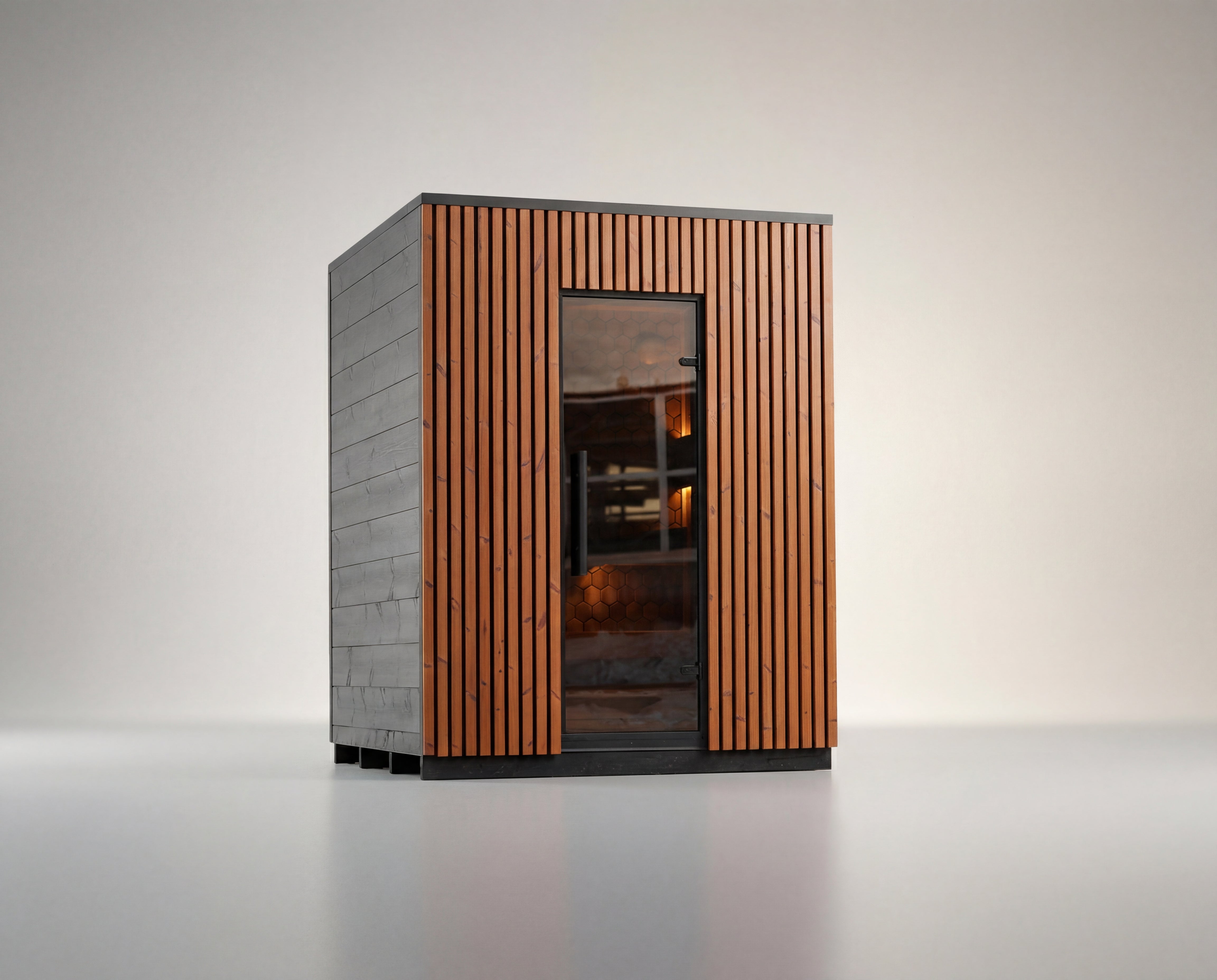 Leil Saunas Viva 180, 4-Person Outdoor Sauna