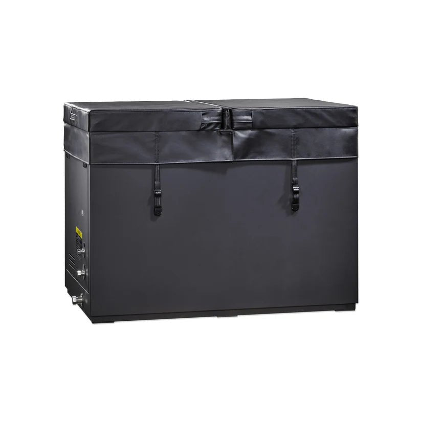 Black Cuboid Cold Plunge Tub with 1 HP Water Chiller – Complete Cold Therapy Package — additional product view