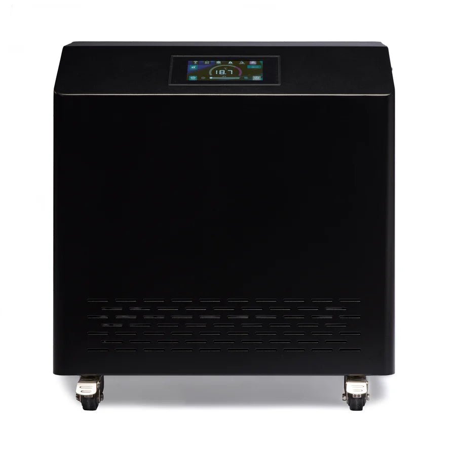 Black Cuboid Cold Plunge Tub with 1 HP Water Chiller – Complete Cold Therapy Package - NW Immersion