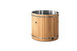 Dynamic Cold Therapy Barrel 304 Stainless Steel Cold Plunge — detail view