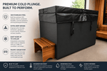 Dynamic Cold Therapy CUBOID Stainless Steel Cold Plunge - NW Immersion