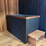Dynamic Cold Therapy CUBOID Stainless Steel Cold Plunge - NW Immersion