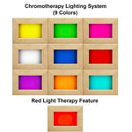 Dynamic Martin™ Full Spectrum Infrared Sauna | 1–2 Person Near Zero EMF | Red Light Therapy - NW Immersion