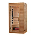 Dynamic Martin™ Full Spectrum Infrared Sauna | 1–2 Person Near Zero EMF | Red Light Therapy - NW Immersion