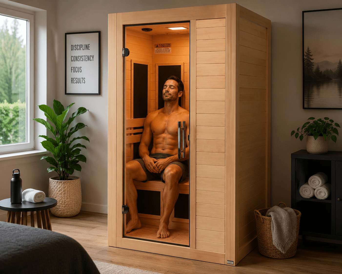 Dynamic Veneto™ 1–2 Person Low EMF FAR Infrared Sauna - NW Immersion