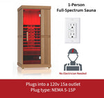 Finnmark FD-1 Full Spectrum Infrared Sauna | 170°F High Heat - NW Immersion