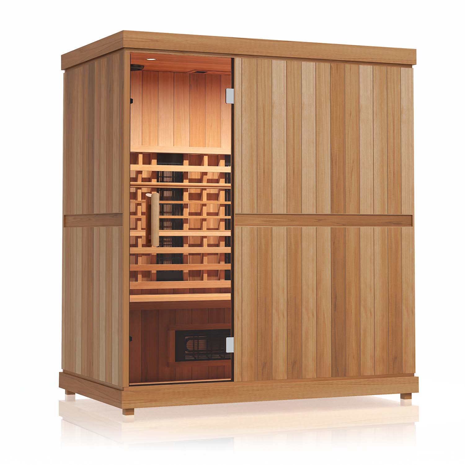 Finnmark FD - 3 Full Spectrum Infrared Sauna (3 - 4 Person) – 170°F Low EMF Home Sauna - NW Immersion