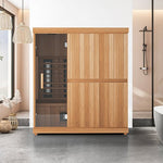 Finnmark FD - 3 Full Spectrum Infrared Sauna (3 - 4 Person) – 170°F Low EMF Home Sauna - NW Immersion