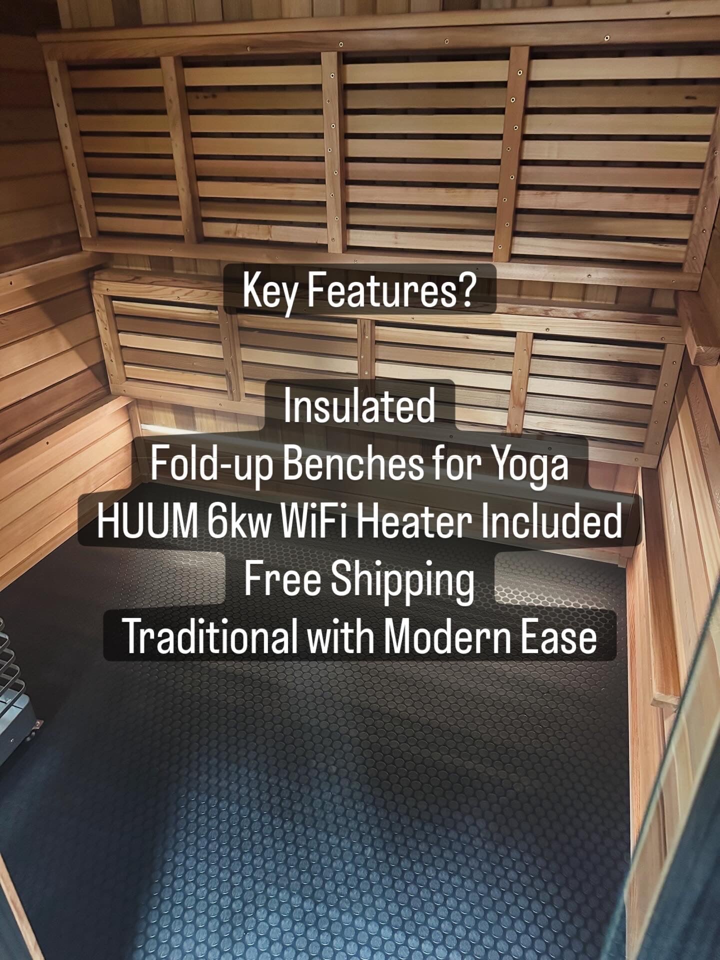 NW Immersion Garage Sauna – USA-Made WiFi Sauna - NW Immersion