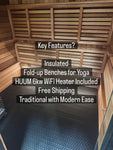 NW Immersion Garage Sauna – USA-Made WiFi Sauna - NW Immersion
