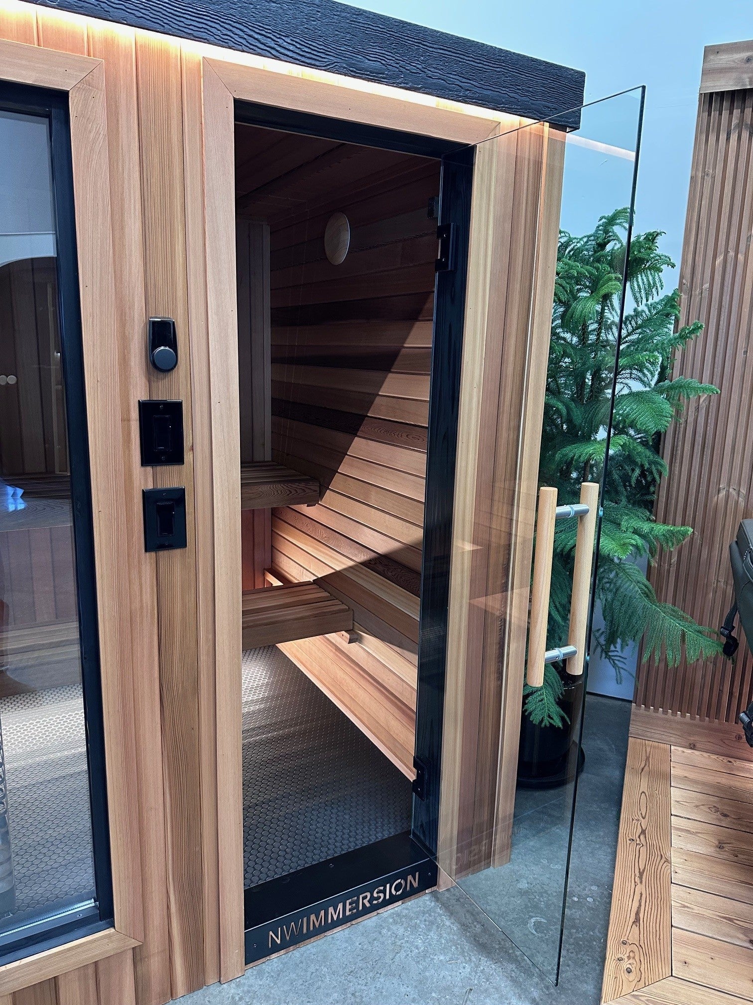 NW Immersion Garage Sauna – USA-Made WiFi Sauna - NW Immersion