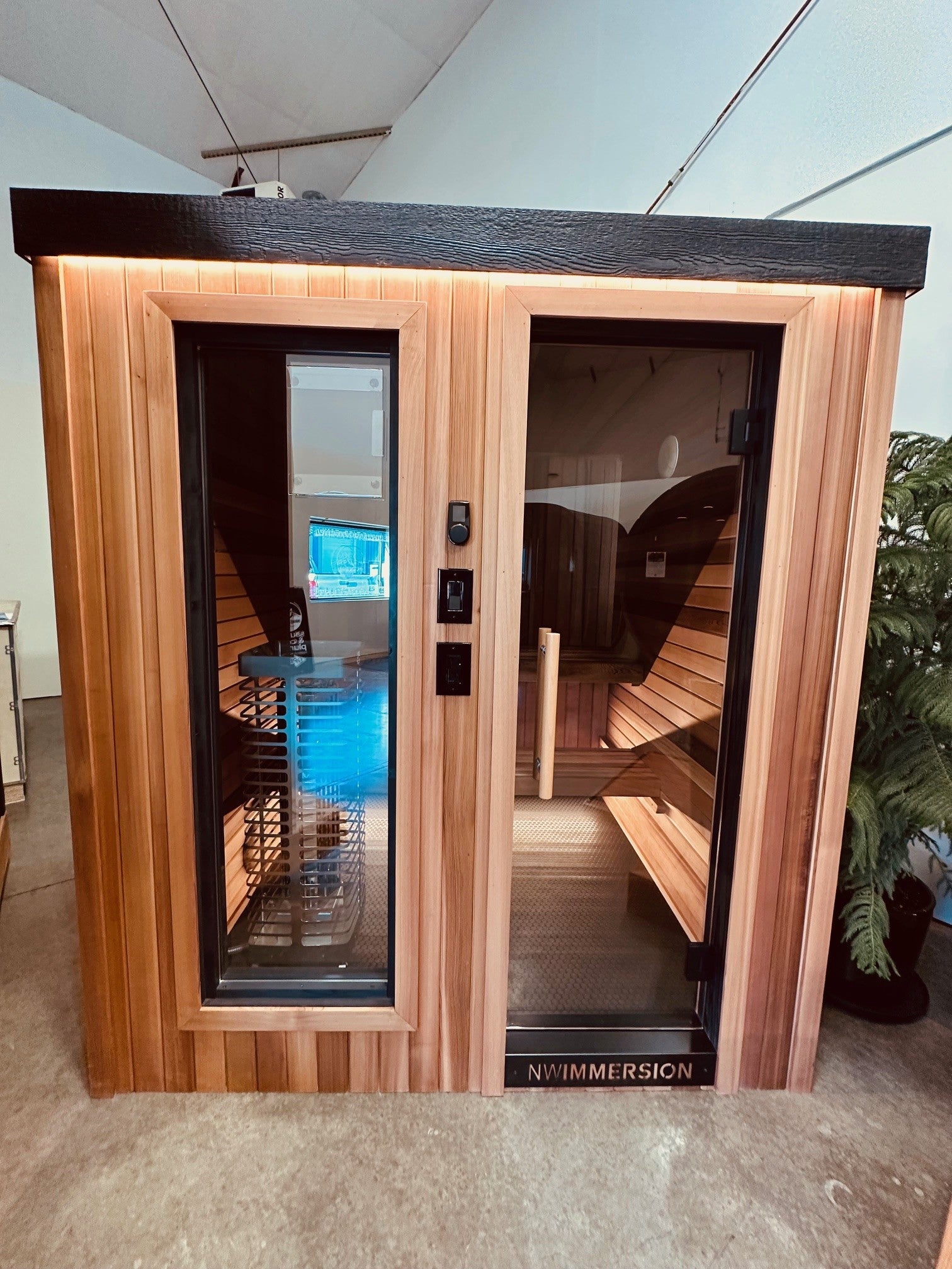 NW Immersion Garage Sauna – USA-Made WiFi Sauna - NW Immersion
