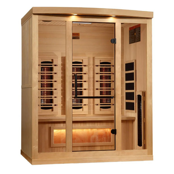 Golden Designs 3 - Person 2025 Reserve Edition GDI - 8030 - 03 Full Spectrum with Himalayan Salt Bar - NW Immersion