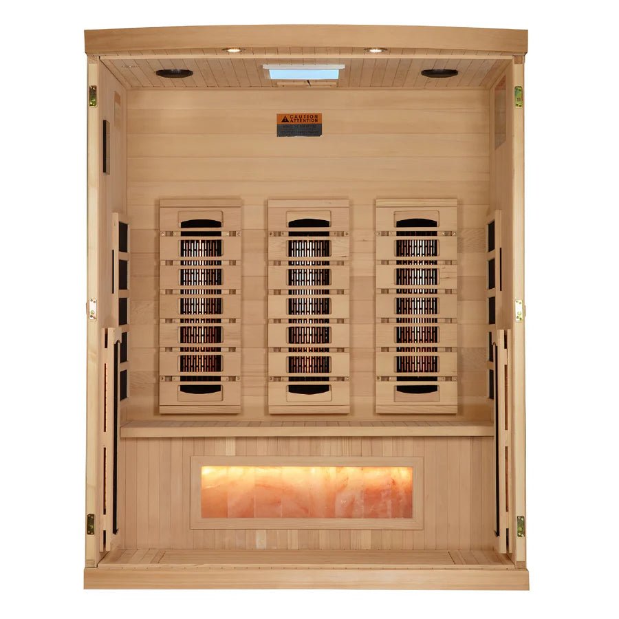 Golden Designs 3 - Person 2025 Reserve Edition GDI - 8030 - 03 Full Spectrum with Himalayan Salt Bar - NW Immersion