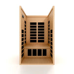 Golden Designs Gracia Edition, 1–2 Person Ultra Low EMF Far Infrared Sauna - NW Immersion