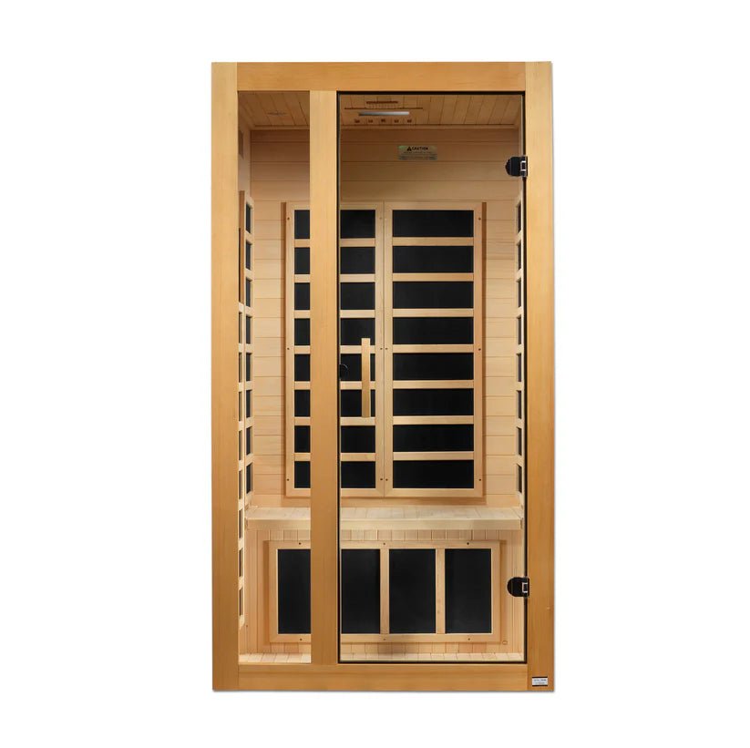 Golden Designs Gracia Edition, 1–2 Person Ultra Low EMF Far Infrared Sauna - NW Immersion