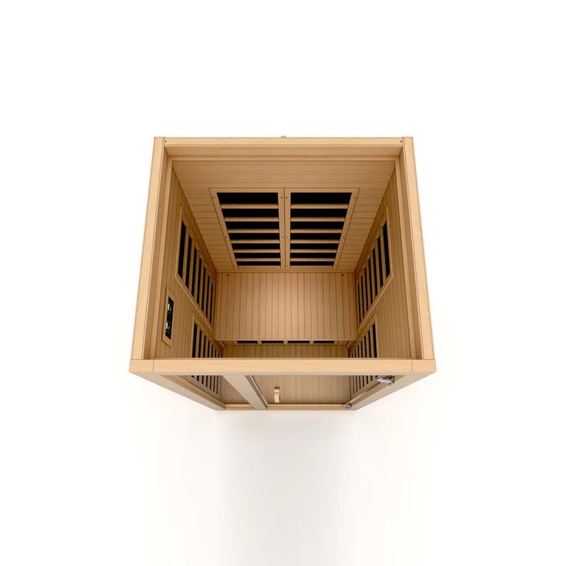 Golden Designs Gracia Edition, 1–2 Person Ultra Low EMF Far Infrared Sauna - NW Immersion