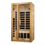 Golden Designs Gracia Edition, 1–2 Person Ultra Low EMF Far Infrared Sauna - NW Immersion