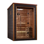 Golden Designs Narvik - Indoor/Outdoor Traditional Sauna, 2 - Person - NW Immersion