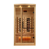 Golden Designs Reserve Edition™ 1 - 2 Person Full Spectrum Infrared Sauna with Himalayan Salt Bar - NW Immersion