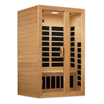 Golden Designs Serena Edition, 2 Person Ultra Low EMF Far Infrared Sauna - NW Immersion