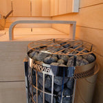Harvia Cilindro PC90 9kW Electric Sauna Heater with Built-In Controls – Complete Package Options - NW Immersion