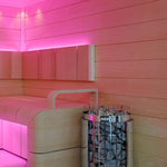 Harvia Cilindro PC90 9kW Electric Sauna Heater with Built-In Controls – Complete Package Options - NW Immersion