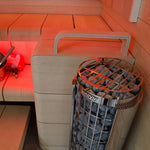 Harvia Cilindro PC90 9kW Electric Sauna Heater with Built-In Controls – Complete Package Options - NW Immersion