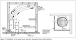 Harvia Cilindro PC90 9kW Electric Sauna Heater with Built-In Controls – Complete Package Options - NW Immersion