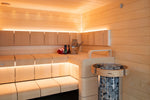 Harvia Cilindro PC90 9kW Electric Sauna Heater with Built-In Controls – Complete Package Options - NW Immersion
