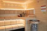 Harvia Cilindro PC90 9kW Electric Sauna Heater with Built-In Controls – Complete Package Options - NW Immersion