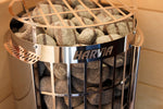 Harvia Cilindro PC90 9kW Electric Sauna Heater with Built-In Controls – Complete Package Options - NW Immersion