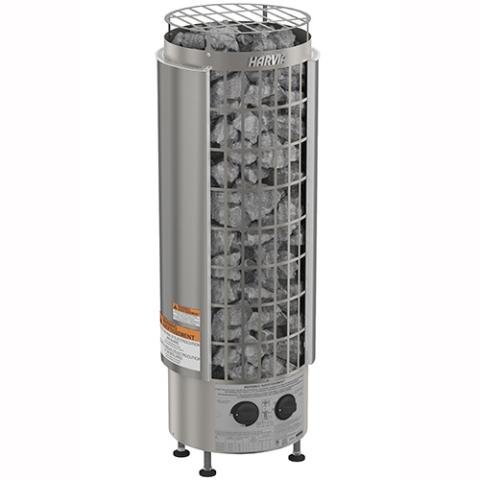 Harvia Cilindro PC90 9kW Electric Sauna Heater with Built-In Controls – Complete Package Options - NW Immersion