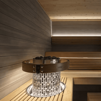 Harvia Cilindro PC90E 9kW Electric Sauna Heater | Complete Package Options - NW Immersion