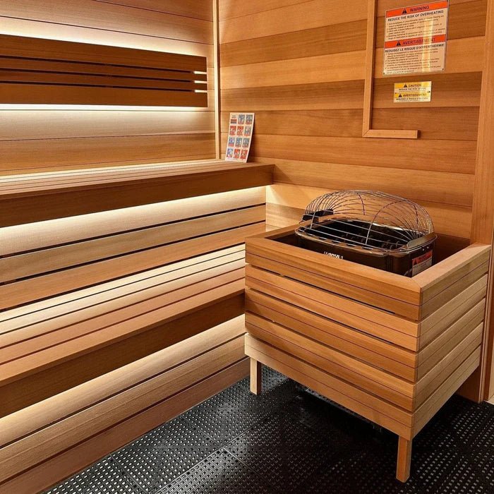 Harvia Club K12.5G Electric Sauna Heater - Complete Package Options - NW Immersion