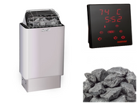 Harvia Kip80W- WiFi Control – includes required stones(+$2089.00)