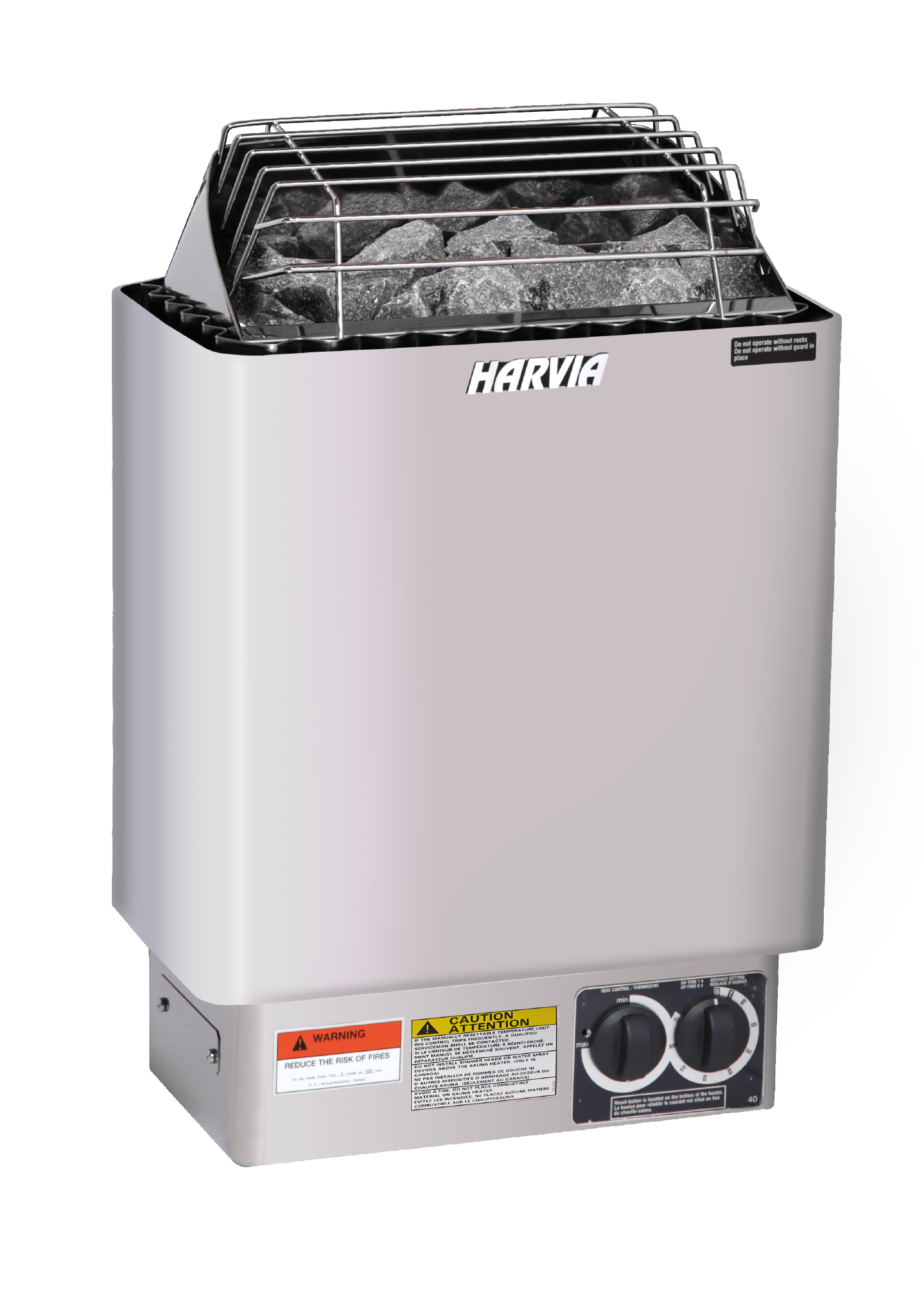 Harvia KIP60B 6kW Electric Sauna Heater, Built - In Controls – Complete Package Options - NW Immersion
