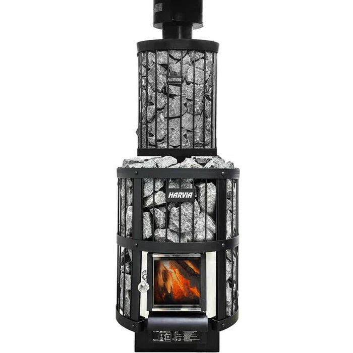 Harvia Legend 150 - 16.0kW Wood - Burning Sauna Stove - Complete Package Options - NW Immersion